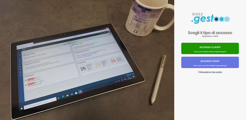 Sistema di gestione help desk easy.gest